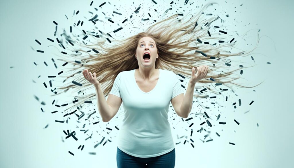 Rapid weight loss and hair loss