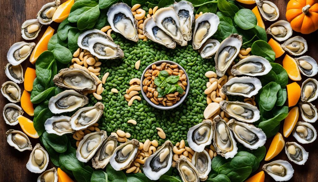 Zinc-rich foods for hair health