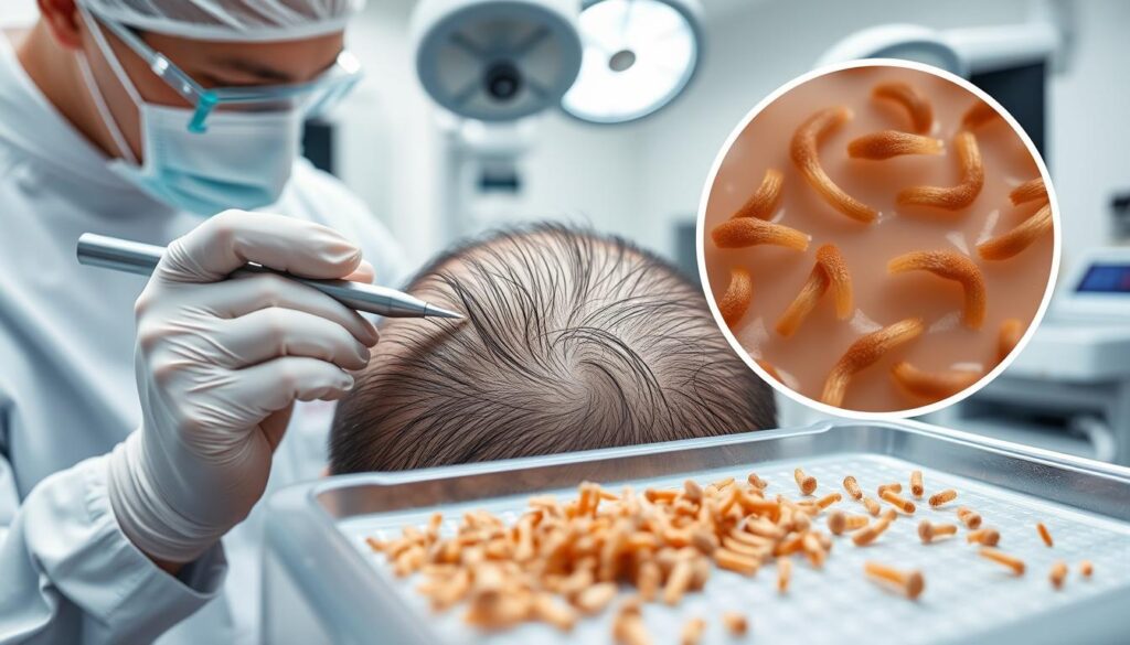 Follicular unit extraction hair transplantation