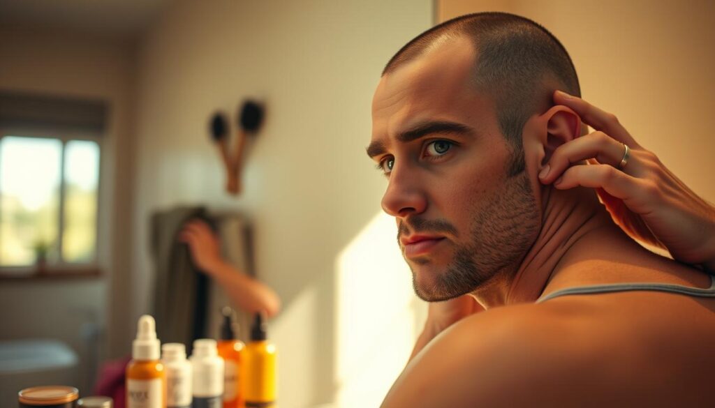 Living with male pattern baldness Living with male pattern baldness