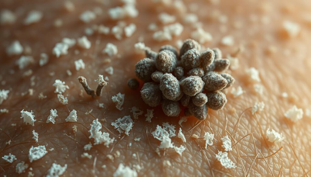 Malassezia fungus and dandruff