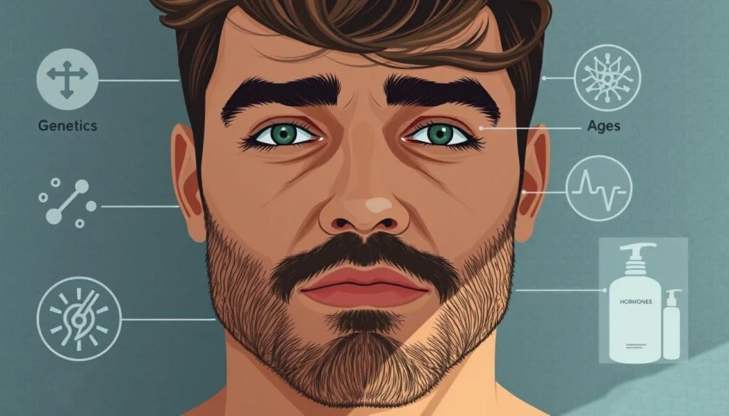 patchy beard growth factors